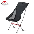 Портативный ультралегкий складной стул Naturehike YL06, для отдыха на открытом воздухе, Складная Спинка для рыбалки, пикника, барбекю