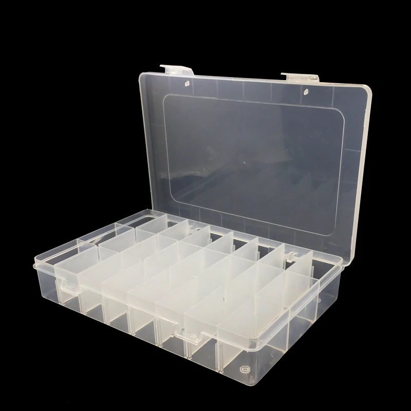 1 шт./компл. портативная 24 жильная Съемная ячейка для хранения контейнер чехол