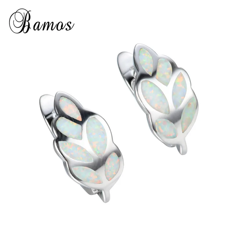 Женские серьги гвоздики из опала серебристого цвета|stud earrings|stud earrings for womenearrings women