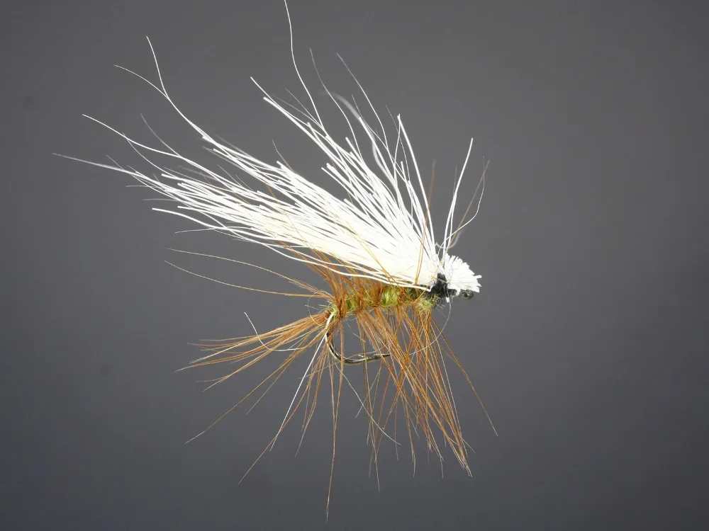 40 шт лося крыло Caddis сухие мухи приманки на форель для ловли нахлыстом
