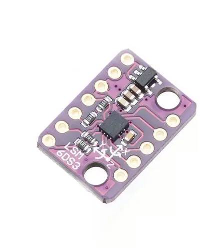 3-осевой акселерометр 1 71 в до 5 В LSM6DS3 SPI/I2C гироскоп 6-осевой инерционный разрывной
