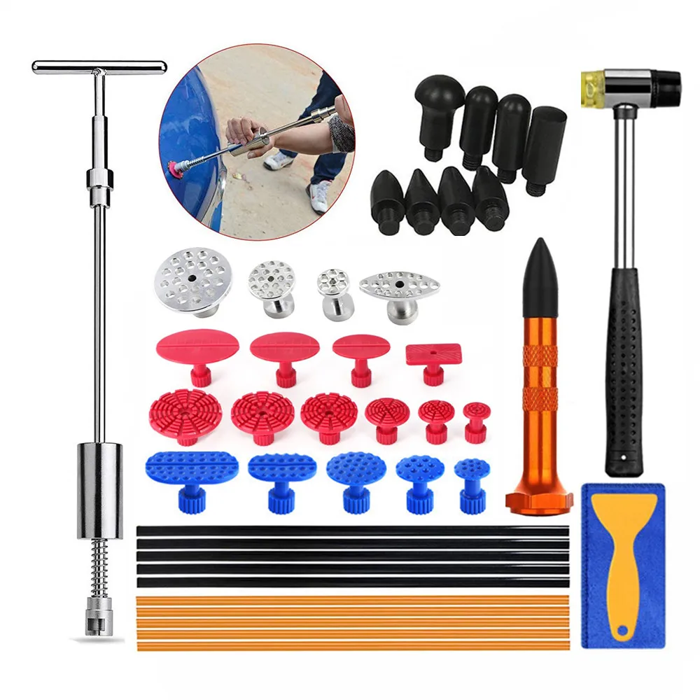 PDR инструменты Инструменты для ремонта автомобиля вмятин безболезненное