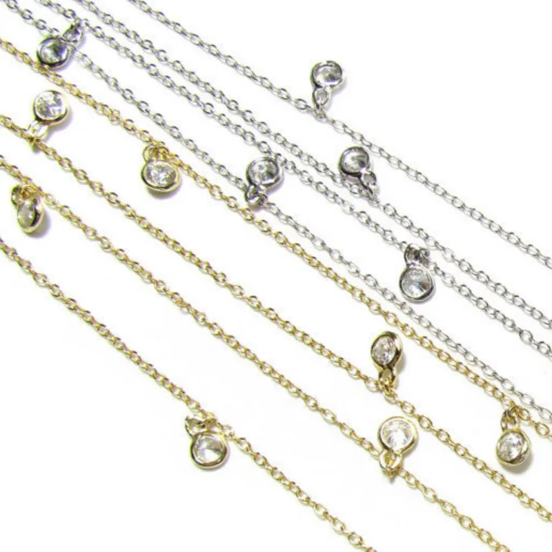 Изящные стразы ожерелья с кисточками подвески 2020 дюйма длинное ожерелье модные