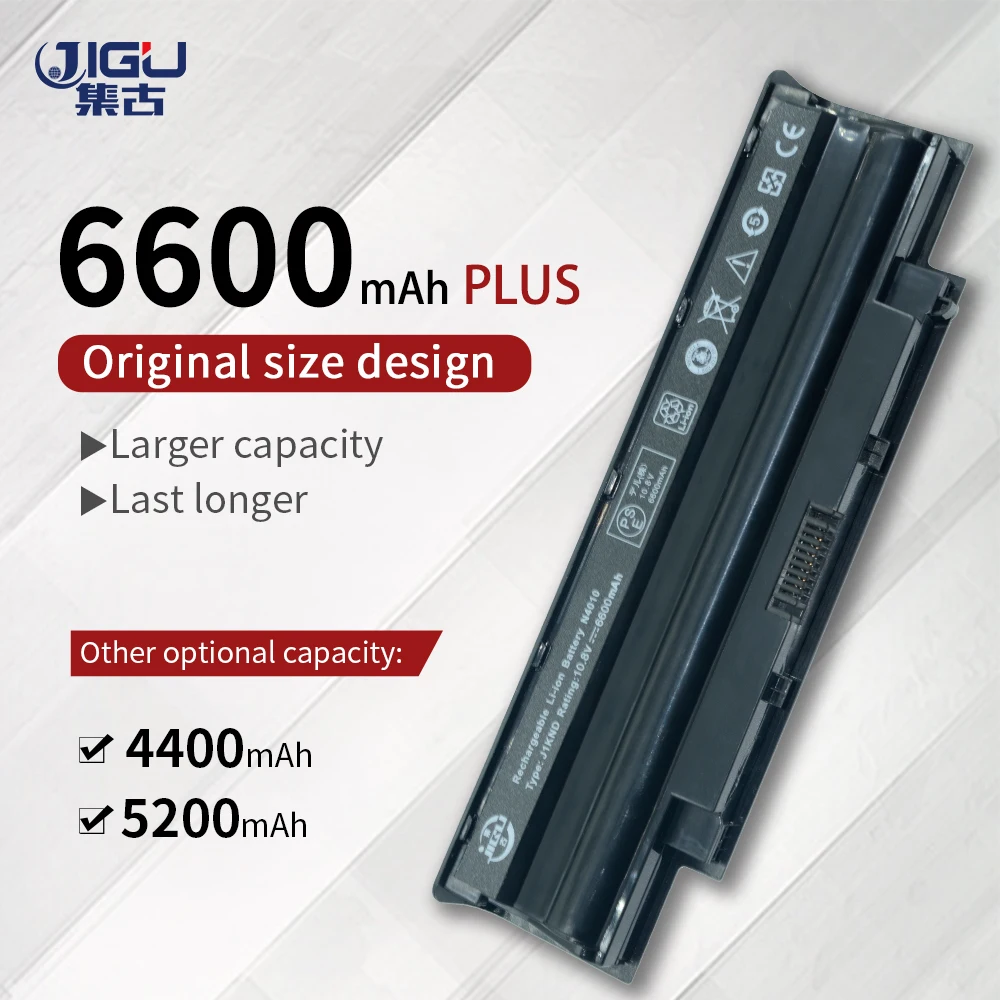 

JIGU [New Hot] Laptop Battery For Dell Inspiron 14R N4010 N4010D 13R N3010D N7010 N5010 N3010,J1KND 312-0233 ,04YRJH 6 CELLS