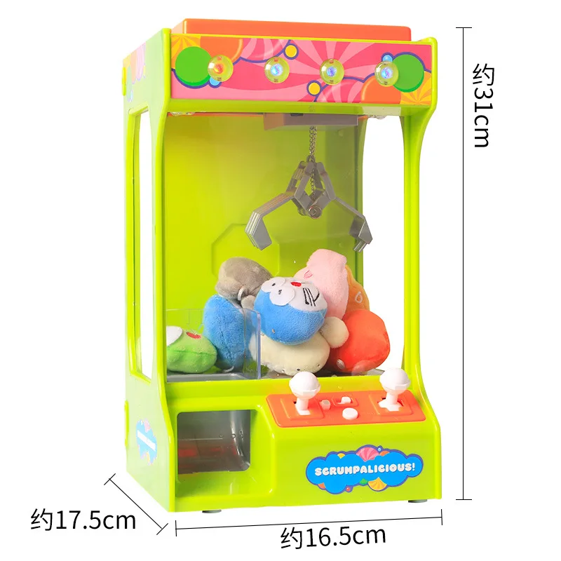 Usb зарядка коготь машина Candy Grabber кукла аркадная игра ловушка игрушка Клип коготь кран торговый автомат НЛО ловушка