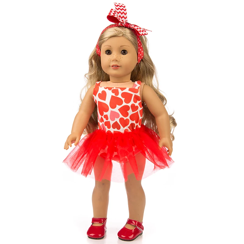 6 style choose Drees Fit for American Girl Doll Clothes 18-inch Christmas Gift(only sell clothes) | Игрушки и хобби