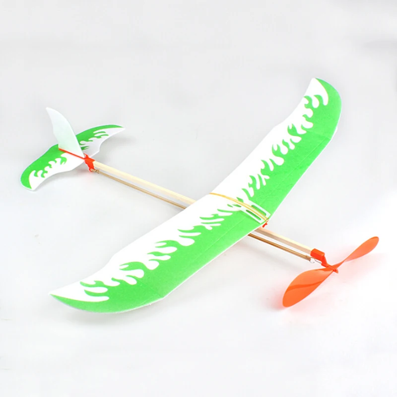 Самолет эластичная модель планера образовательный Собранный Регулируемый