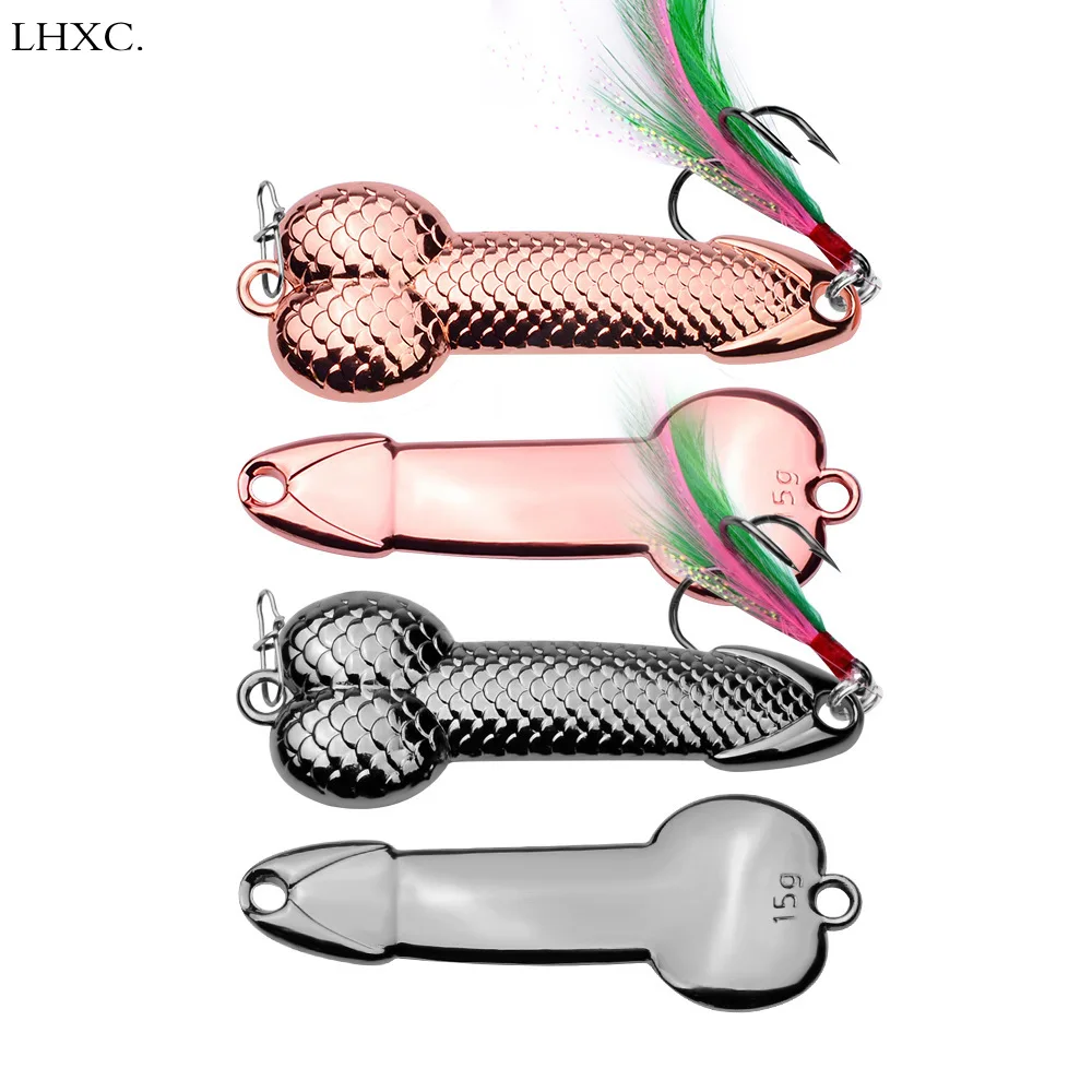 Рыболовные поддельные приманки воблеры и крутящиеся металлическая блесна