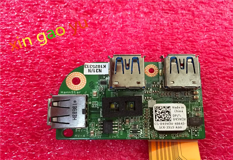 for DELL XPS 17 L702x L701x USB Daughter Board 3.0 Port 045M3V 45M3V DAGM7TB1AB0 |Платы расширения| |