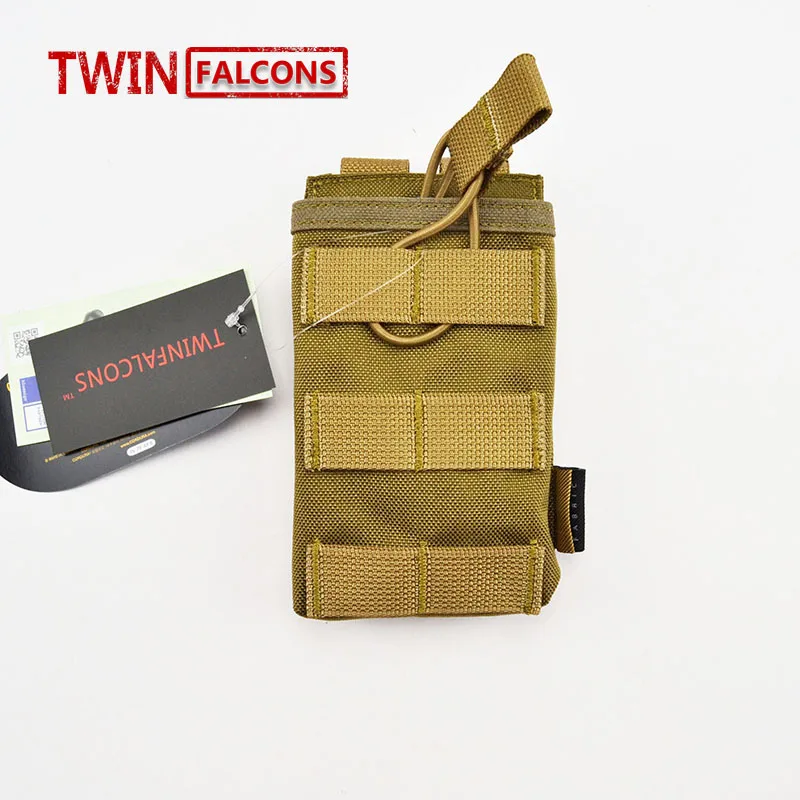 MOLLE 7,62 сумка Один Журнал Сумка CORDURA Модульная Боевая Охота Кемпинг Альпинизм Тактический поход TW-M001