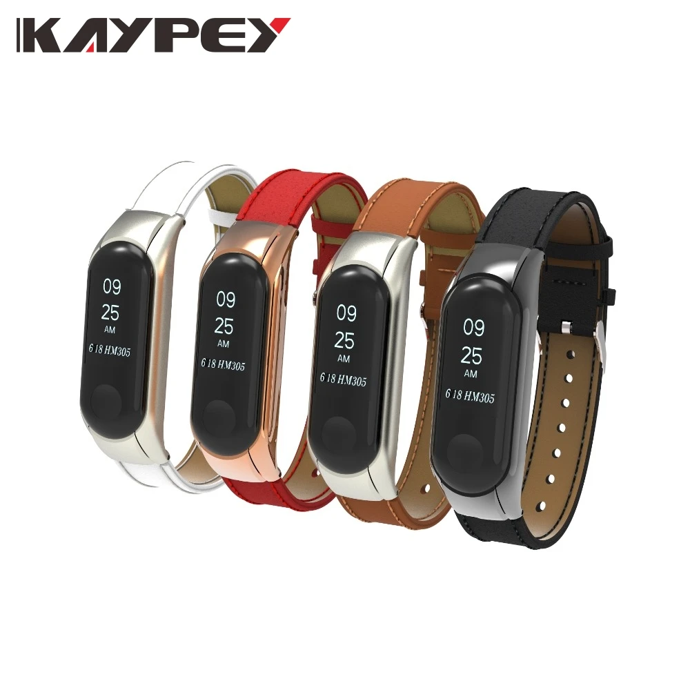 Для Xiaomi Band 3 браслет Mi спортивный ремешок часы из натуральной кожи для xiaomi mi band