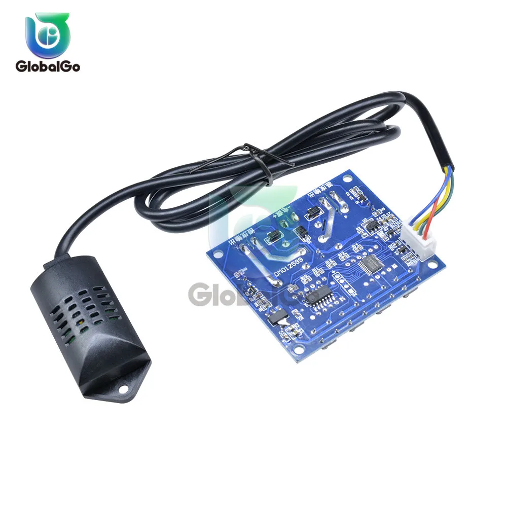 DC 12 V цифровой дисплей двойной выход Термостат светодиодный регулятор влажности