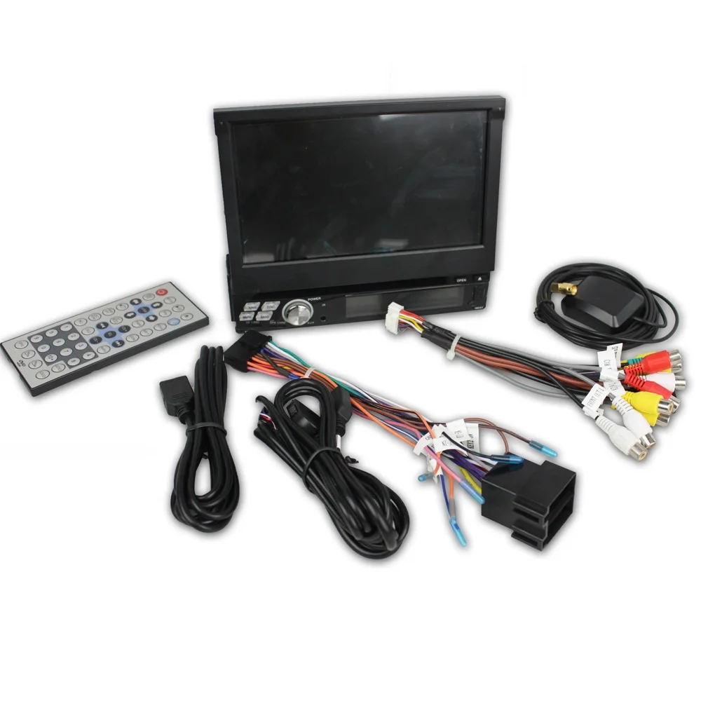 Android 5.1.1 Quad-Core 7 &quot1 Дин DVD плеер автоматической Экран автомобиля Радио стерео с
