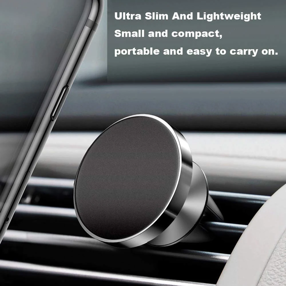 Универсальное магнитное автомобильное крепление для телефона на вентиляционное