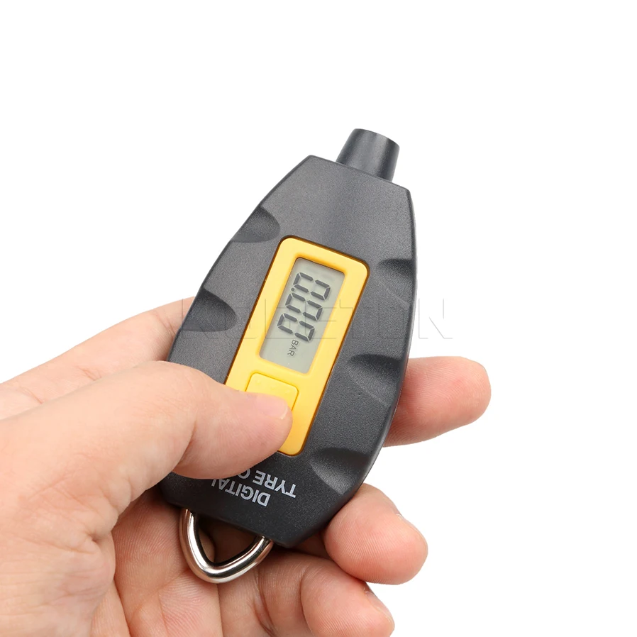 Sikeo ЖК-датчик давления для автомобильных шин цифровой тестер воздуха колес