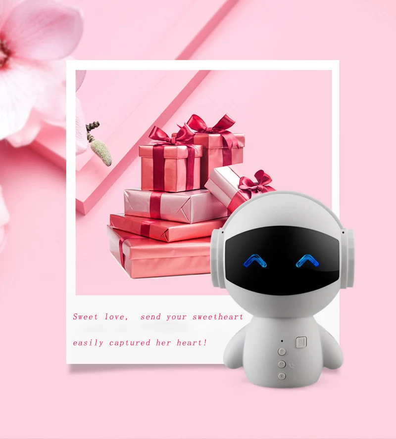 Астронавт стиль Bluetooth колонки с микрофоном Поддержка TF карты HD стерео объемный звук мобильный мощность для телефона английский голосовые подсказки