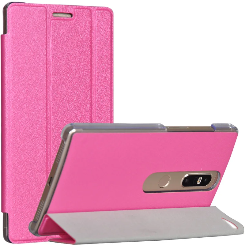 Роскошный Ультратонкий цветной чехол из ПУ кожи с 3 папками и подставкой для Lenovo