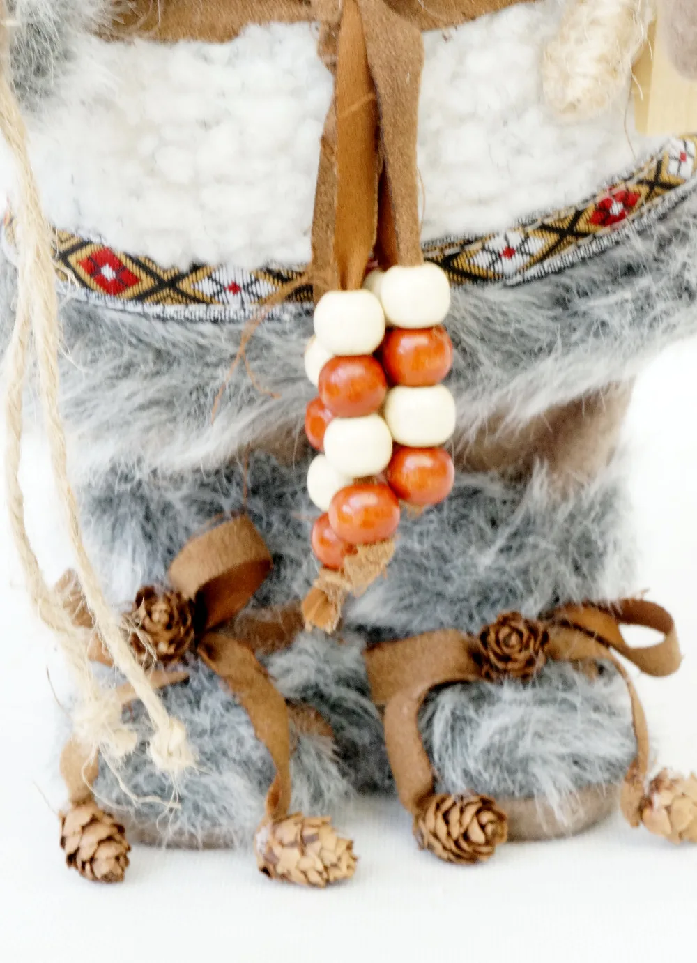 Козетта 12 &quotСерый Рождество отец Санта Клаус декор дома коллекция Holly с большими