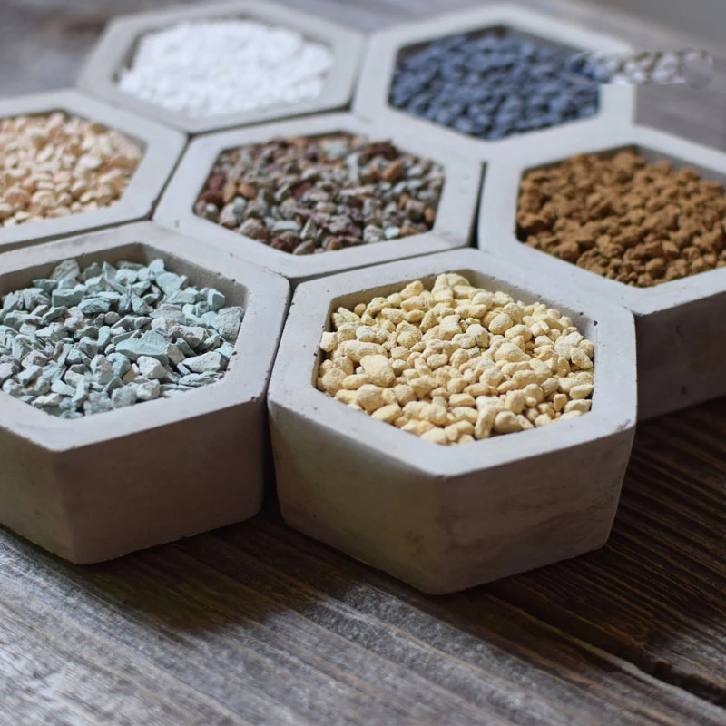 Силиконовая формочка в виде цветов ваза Шестигранная Геометрическая Цветочная