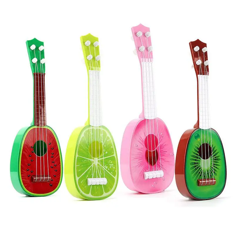Укулеле детское с фруктами 4 струны вида|Детали и аксессуары для гитар| |