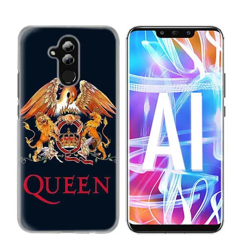 Чехол для huawei Honor P20 mate 20 10 P10 P9 P8 8X9 Lite P Smart+ Plus Nova 3i прозрачный чехол queen Freddie Mercury