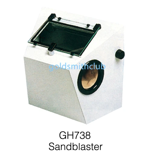 Портативная пескоструйная машина маленькая для ювелирных изделий