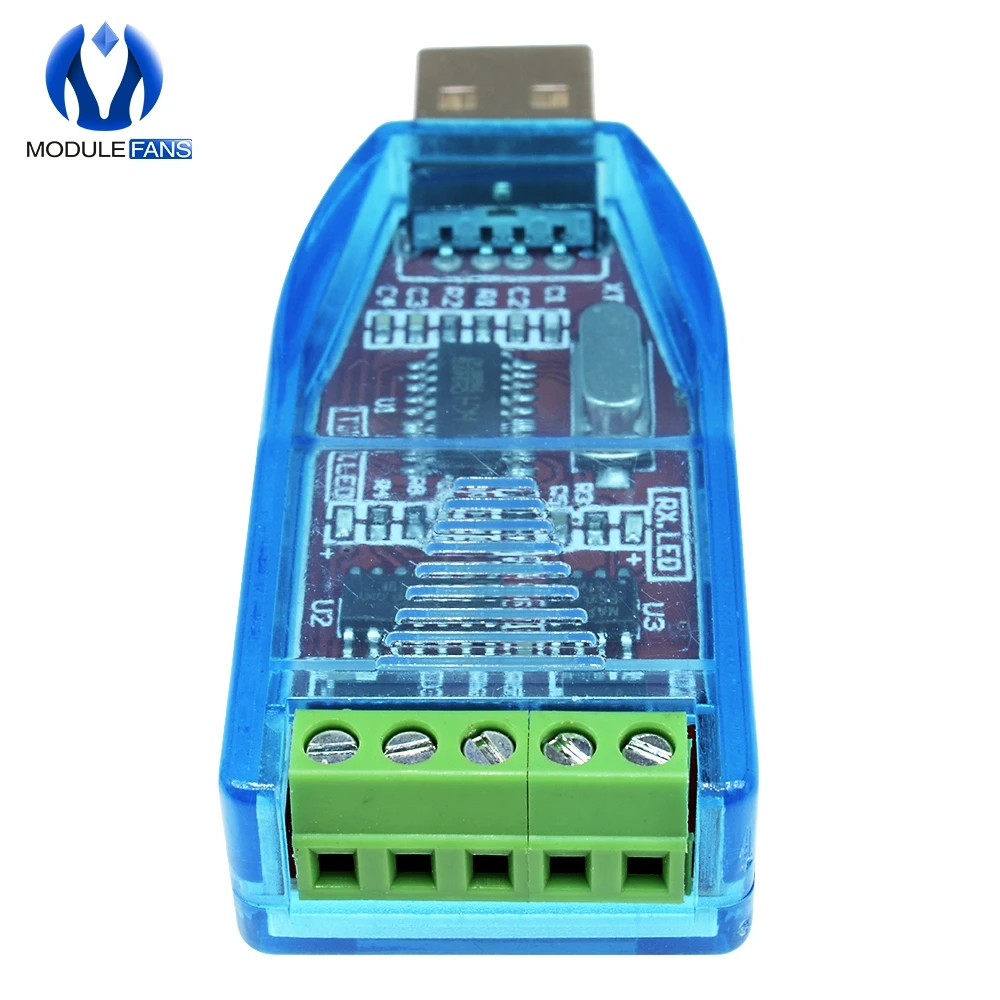 Промышленный преобразователь USB в RS485 защита от обновлений конвертер