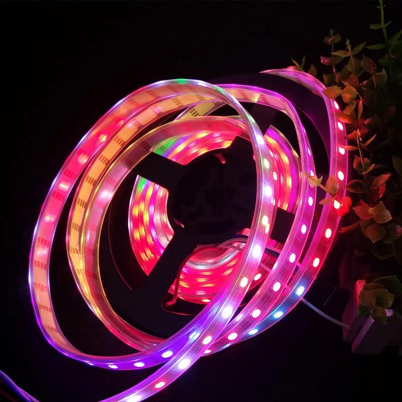 5 м/лот DC5V WS2813 осветительные полосы led точек Dual-усилитель сигнала 30/60/144 пикс./м WS2812B