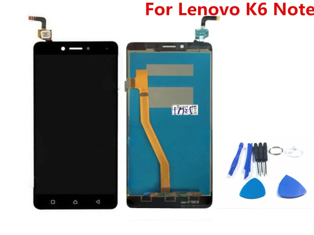 100% тест ЖК-дисплей для K6 Note сенсорный экран дигитайзер сборка Lenovo K53a48 | Мобильные