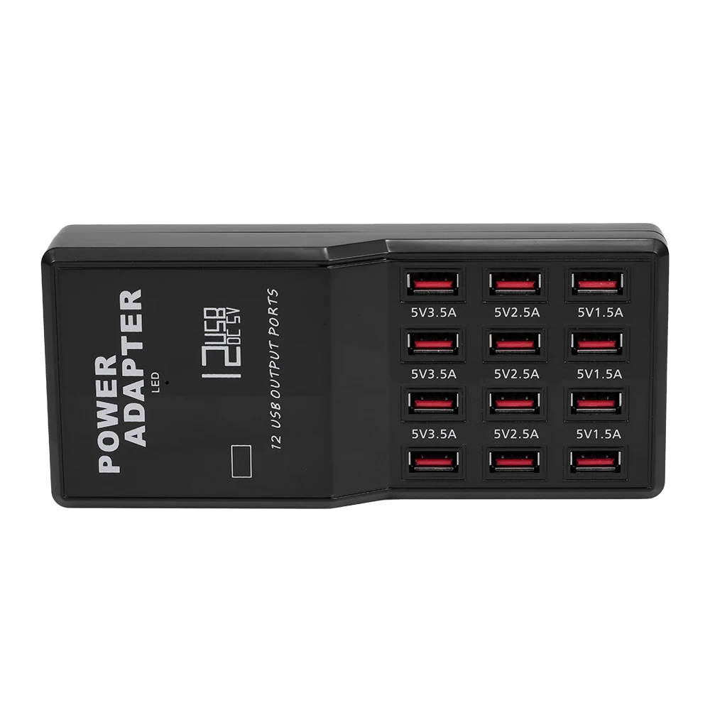 Зарядная станция с 12 портами USB зарядная док-станция зарядное устройство
