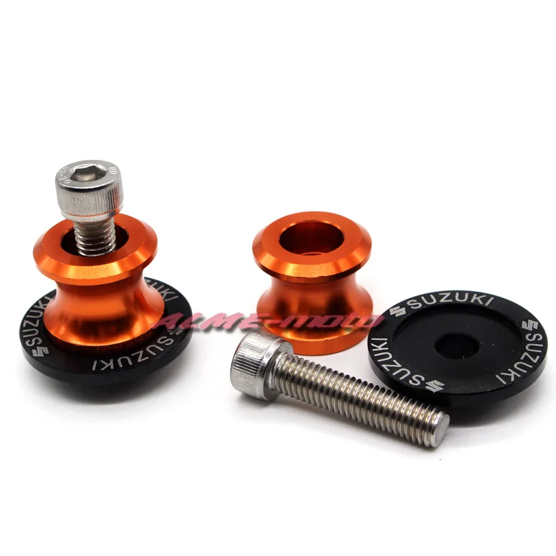 Мотоцикл с ЧПУ 8 мм маятник Слайдеры Катушки стенд Шурупы для Suzuki gsx r 600 750 1000 1300 SV650