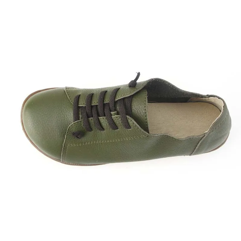 Женская обувь MVVJKE из 100% натуральной кожи на шнуровке|female footwear|flats womenladies shoes flats |