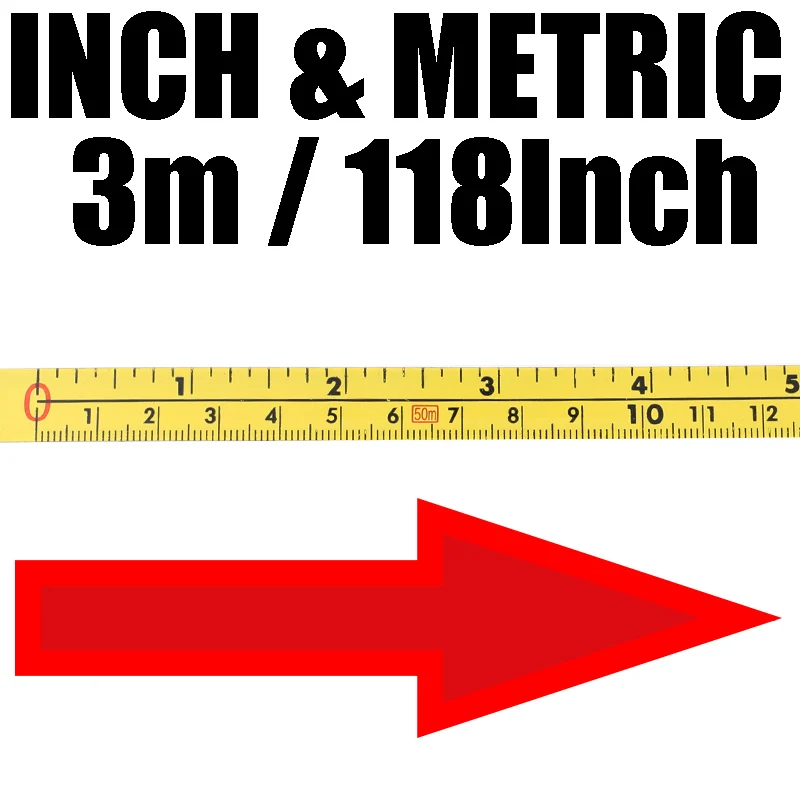 INCH-3M-Z Дюймовая и метрическая самоклеющаяся рулетка, стальная торцовочная пила, линейка треков, Торцовочная линейка треков для фрезерного станка, Настольная пила, Т-образный деревообрабатывающий инструмент - Цвет: INCH-3M-Z