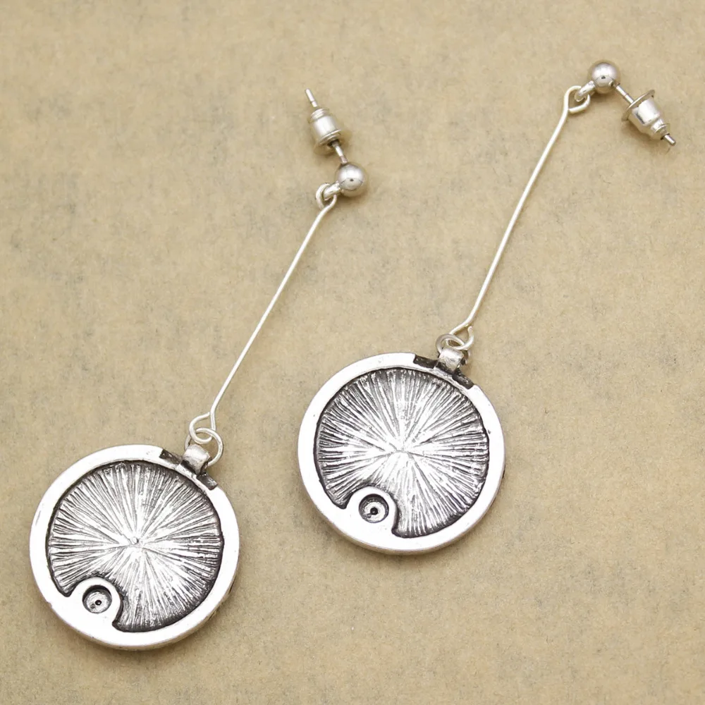 Винтажная звезда троица узел стержень языческая длинная цепь висячая