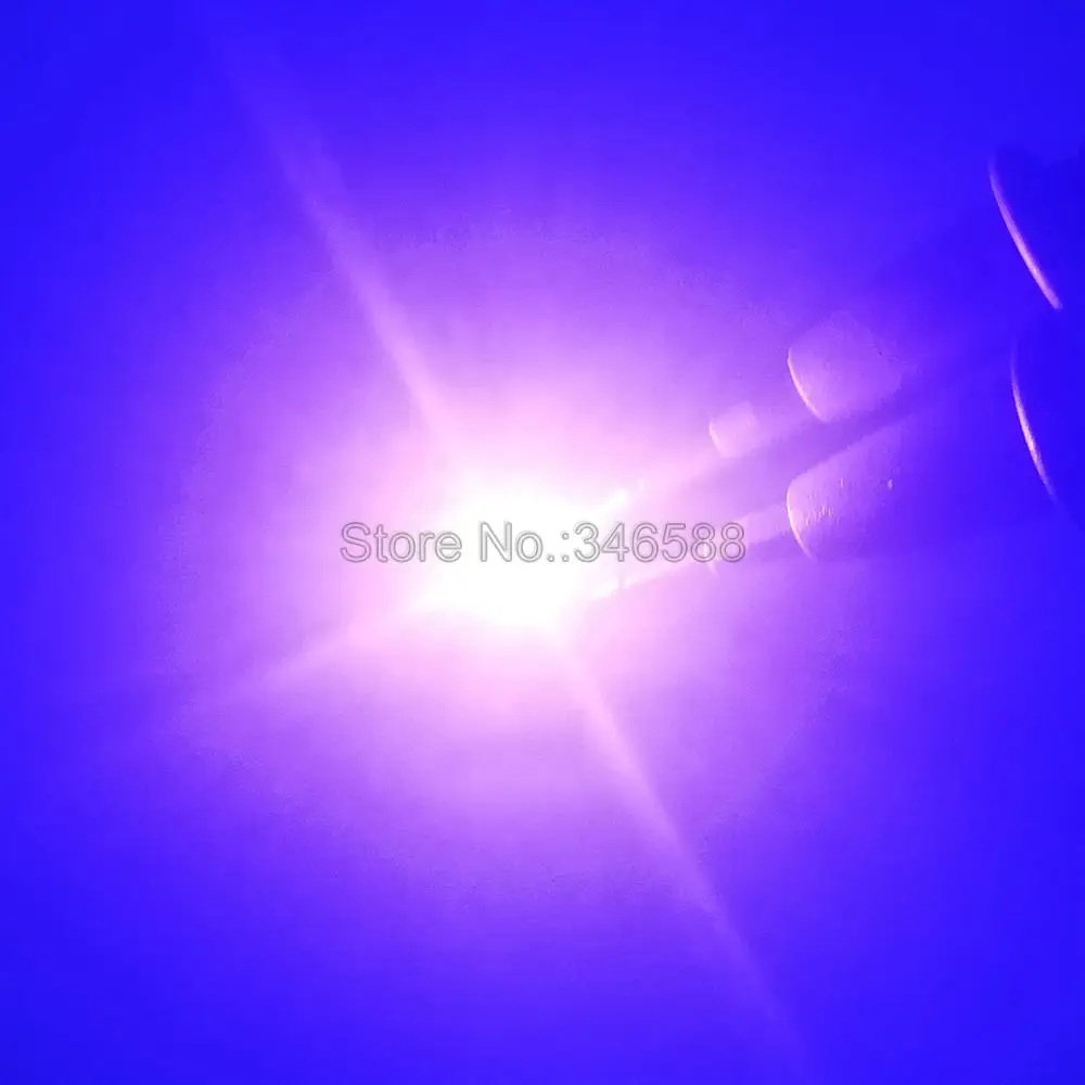 5pcs 3W 420nm к 430nm Ультрафиолетовый фиолетовый цвет 3535 Epi светодиодный s Высокое