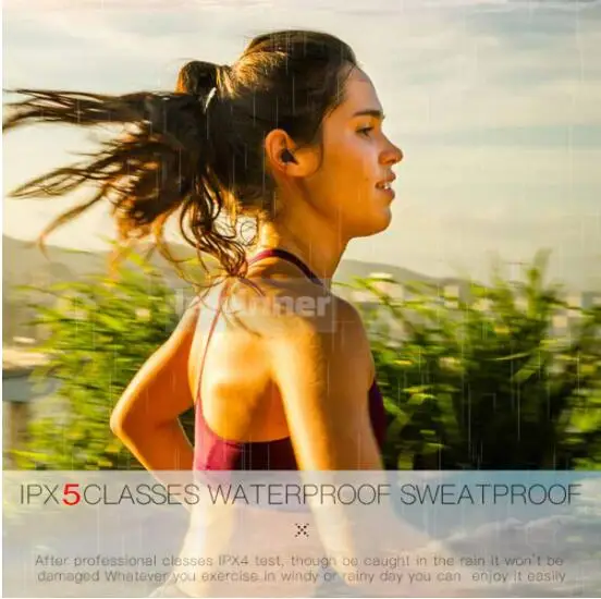 DDO TS02 Bluetooth Earphone True Wireless Sport Waterproof Stereo Earbuds With Microphone for Handsfree Calls | Электроника