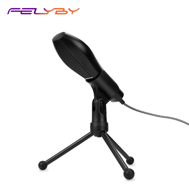 FELYBY Q5B Высококачественный Профессиональный USB конденсаторный микрофон Студийный