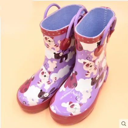Free shipping 2018 Children's shoes Boots Boys rubber Rain boots Baby Children Boy FTW | Детская одежда и обувь