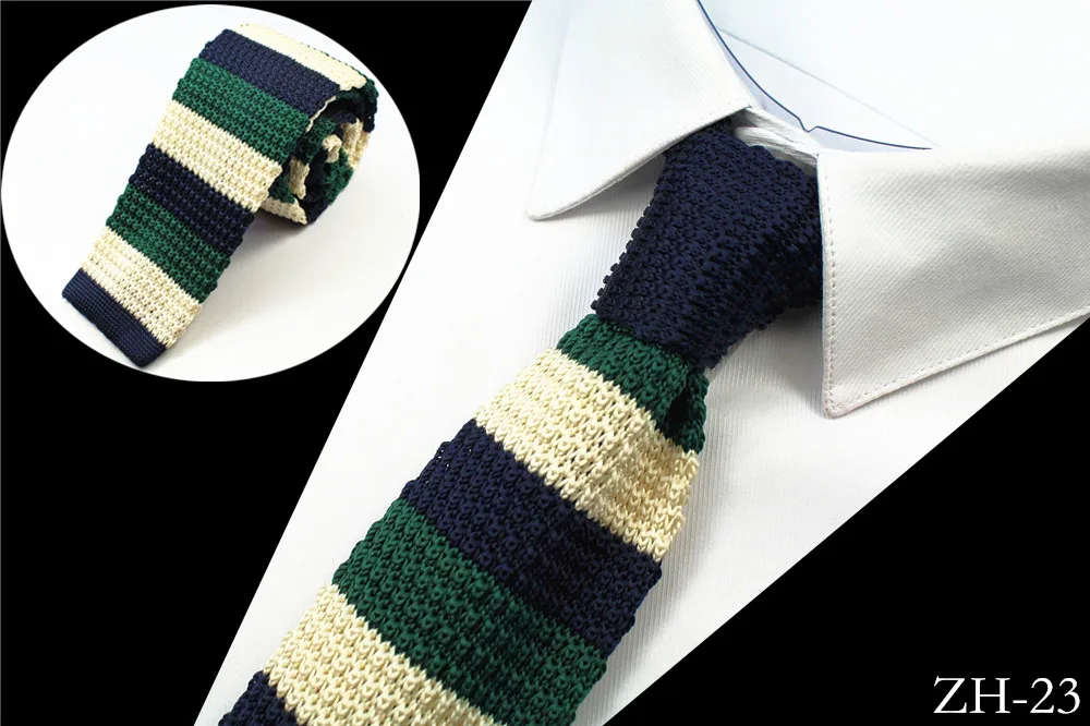 Новый модный мужской вязаный галстук GUSLESON тонкий дизайнерский галстук|necktie for