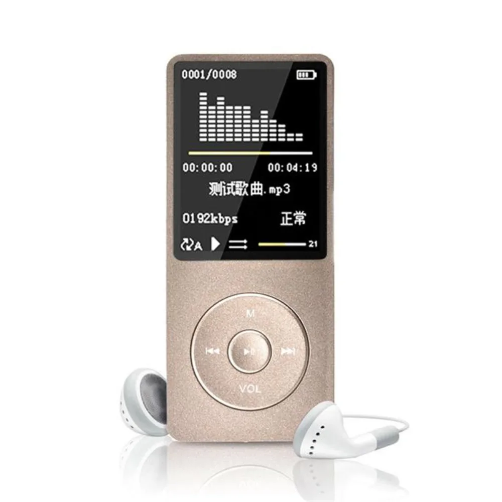 Бесплатная доставка Hifi 8 Гб 70 часов воспроизведения MP4 без потерь Звук