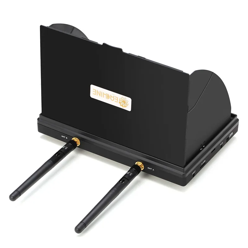 Новый монитор Eachine LCD5802D 5802 5 8G 40CH 7 дюймов FPV с встроенным аккумулятором DVR для