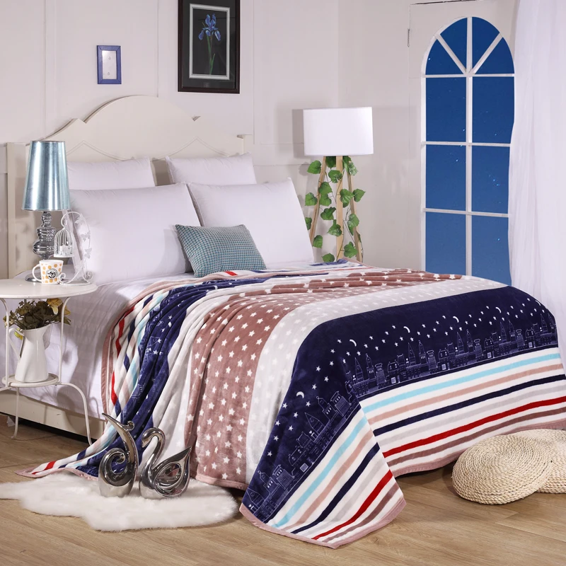 Модные цветные постельные принадлежности покрывало для