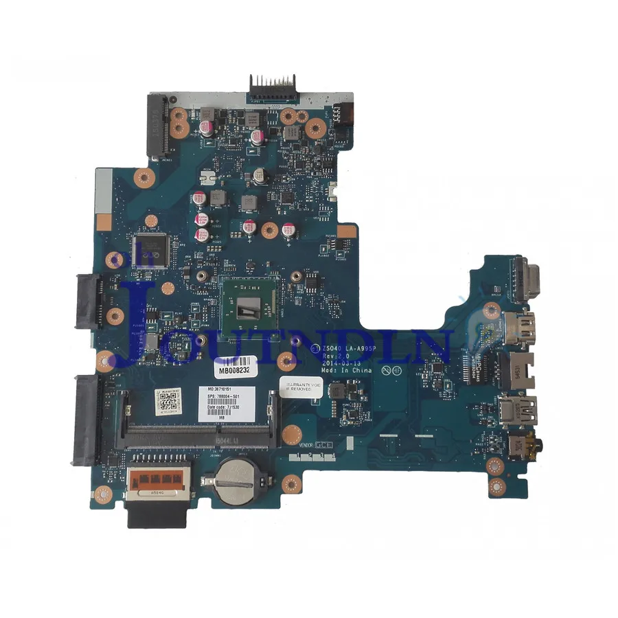 Материнская плата JOUTNDLN для ноутбука HP 14-R 240 G3 788004-501 788004-601 788004-001 ZSO40 LA-A995P