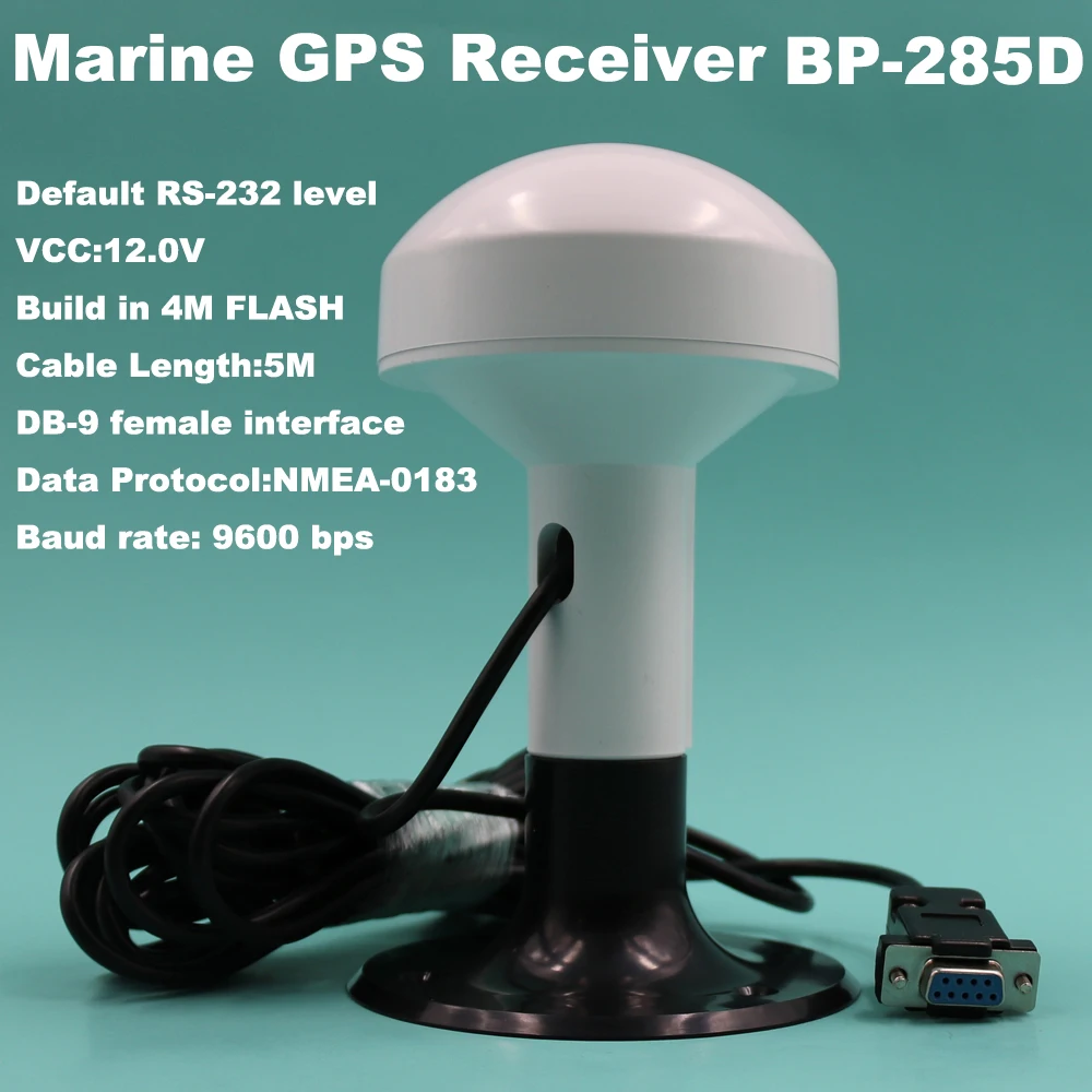 Морской корабль GPS приемник GNSS антенный модуль NMEA 0183 бод Скорость 9600 DB-9 женский