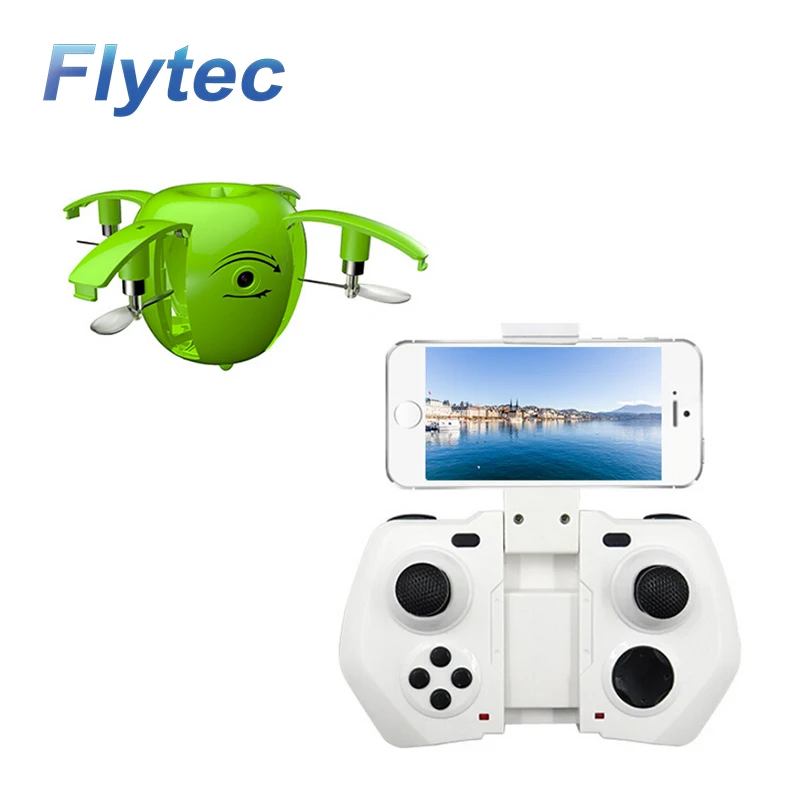 Flytec RC130WH 2 4G 4CH мини складной Дрон с HD камерой Wi Fi передачей яблочный