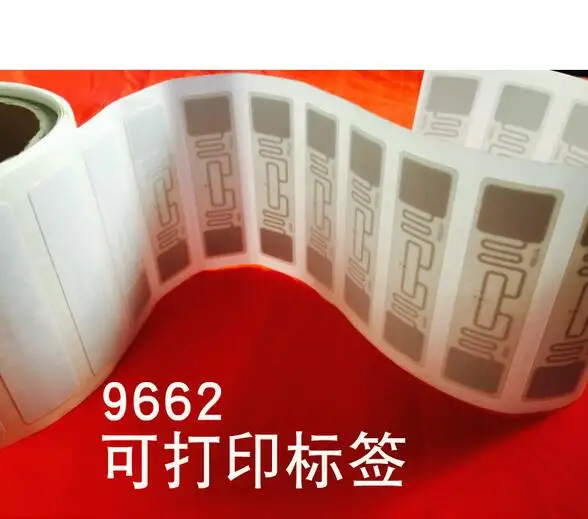 

1000 . UHF RFID H3 9662 rfid- 915 6 73.5x21mm