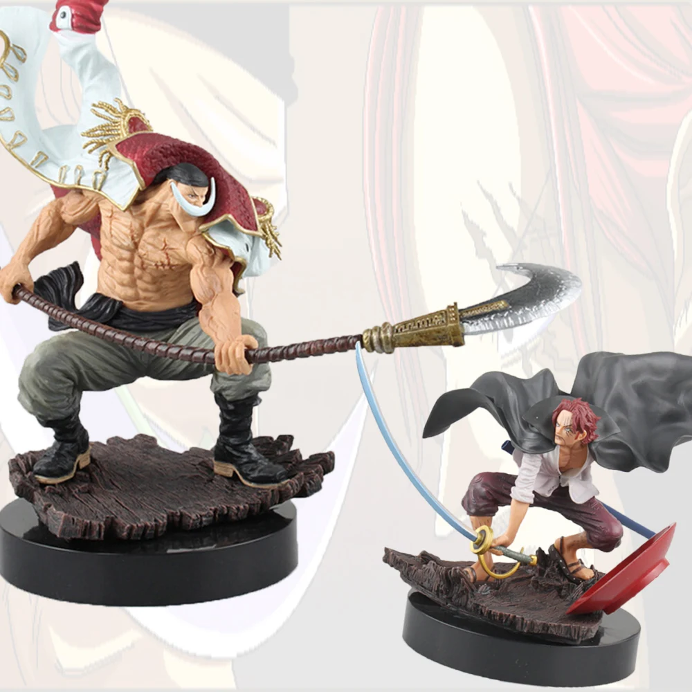 Аниме One Piece белая борода vs Shanks экшн фигурка масштаб 1/7 Эдвард Ньюгейт кукла ПВХ