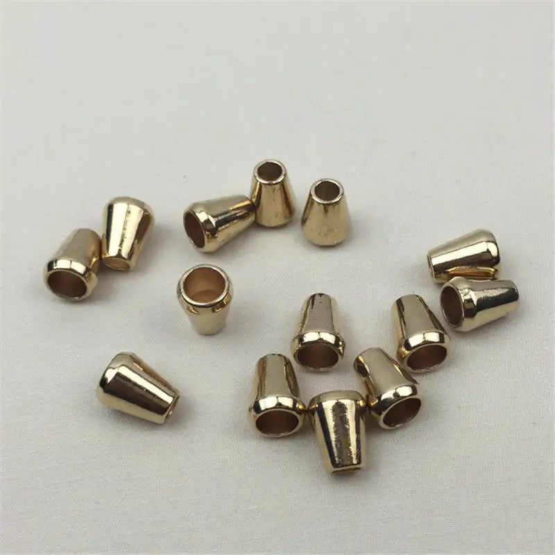 DoreenBeads 10 шт. металлический сплав Шнур Конец конические украшения изготовление костюм куртка свитер аксессуары для сумки DIY ремесло поставка