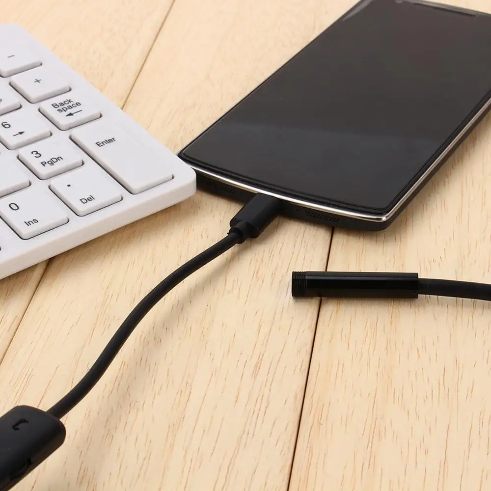 Камера эндоскоп IP67 водонепроницаемая камера Бороскоп с usb разъемом 5 мм/7 мм 6