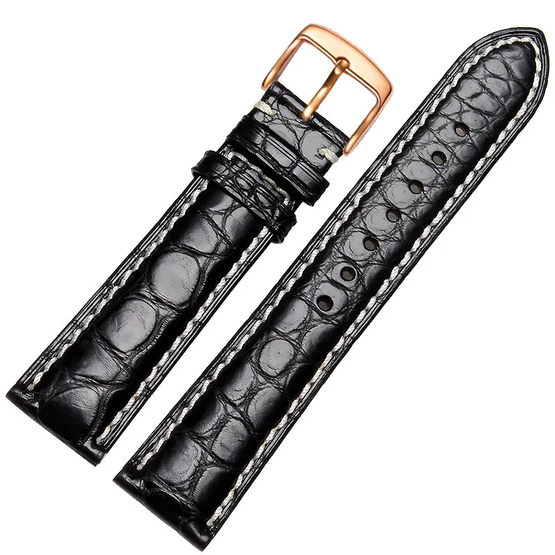 Ремешок для часов Tissot из натуральной кожи аллигатора мужчин и женщин 16 мм 18 20 22